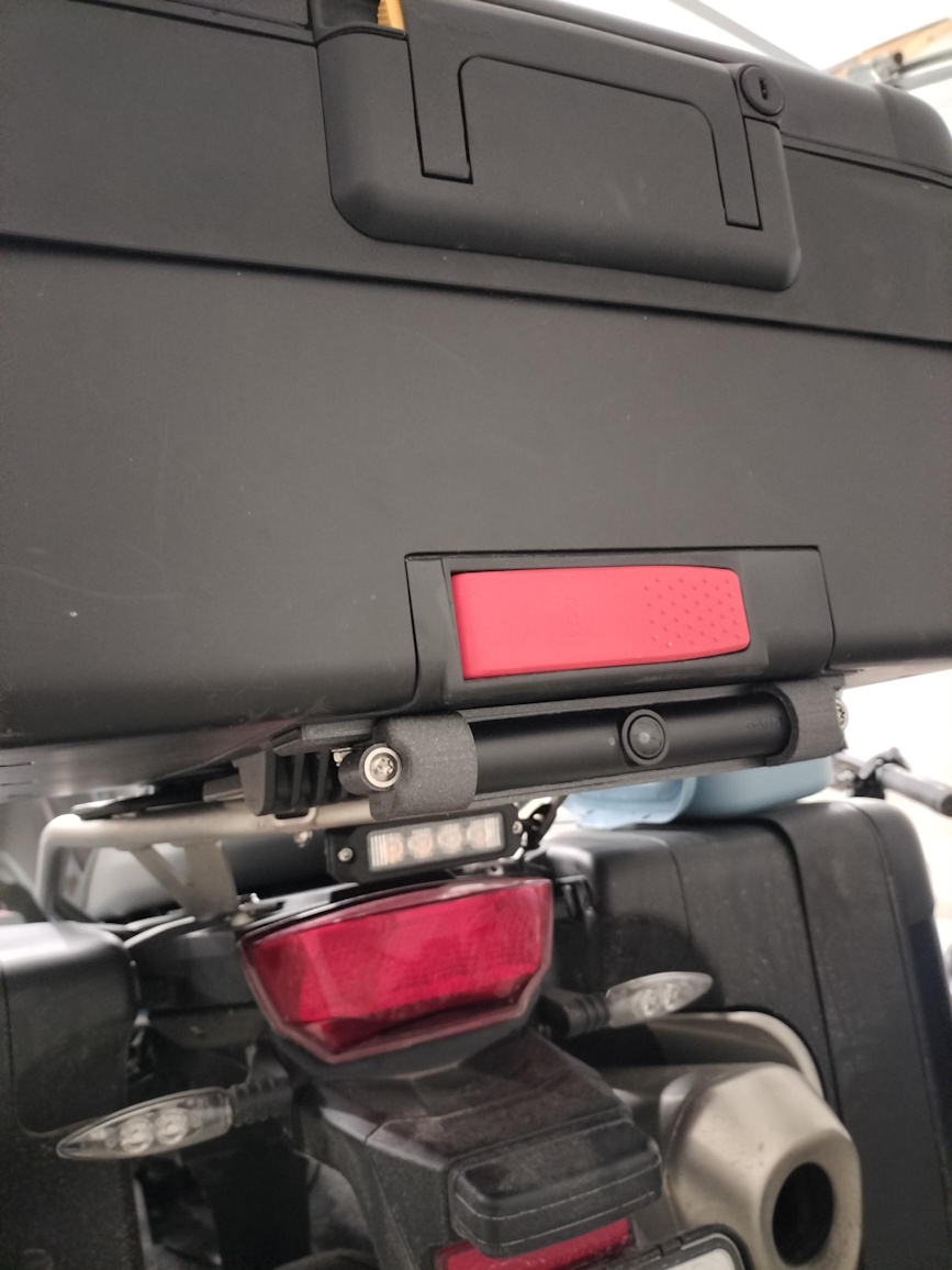 Garmin BC 40 Camera BMW Vario Top Case F850GS F750GS R1200GS R1250GS