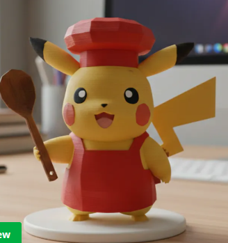 chef Pikachu