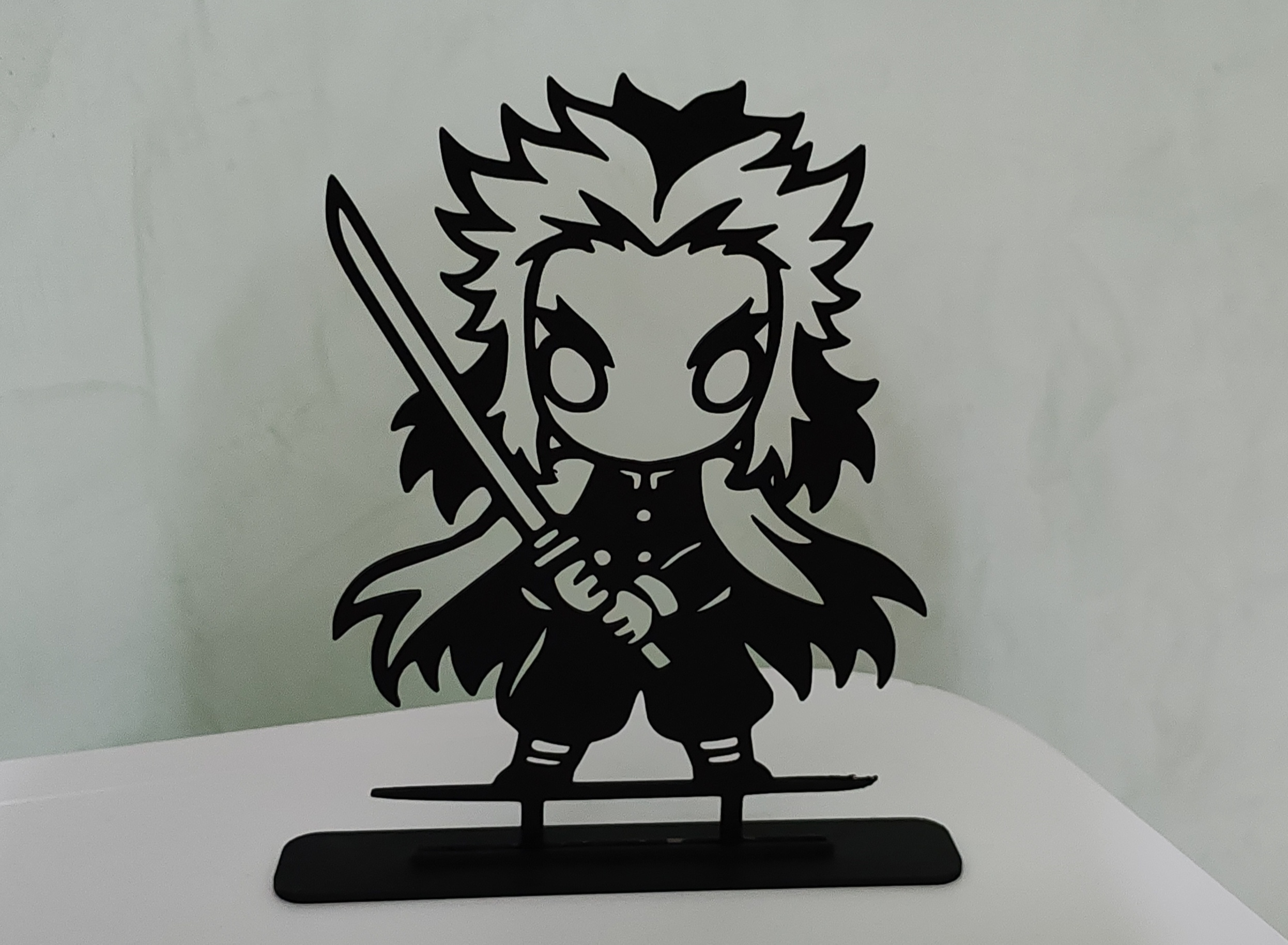 Rengoku Chibi 2d Art - Demon Slayer 2 versions