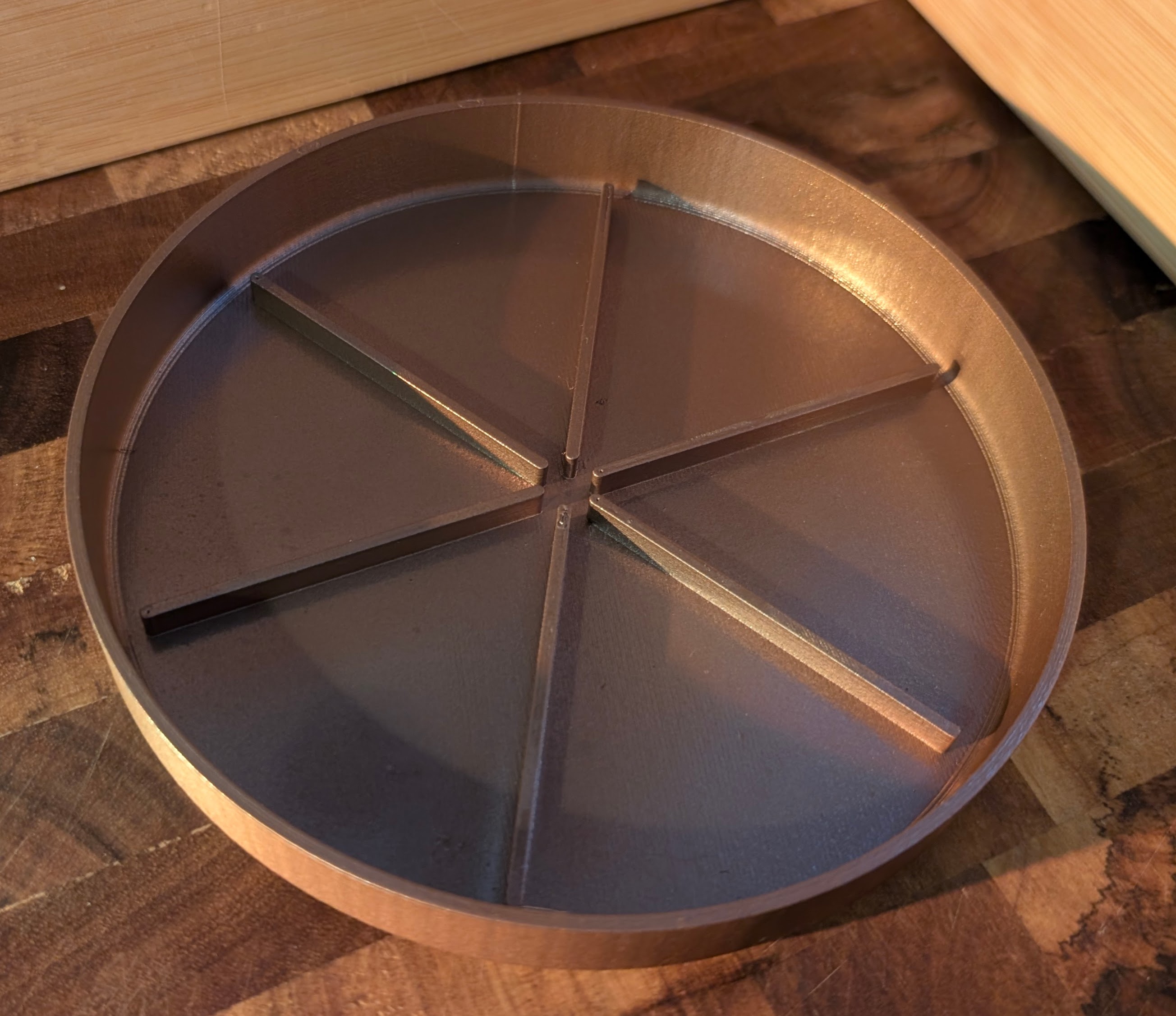 Chamfered Gear Planter — thumbnail 3
