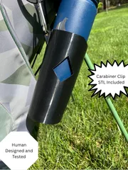 Clip-On Athletic Water Bottle Holder