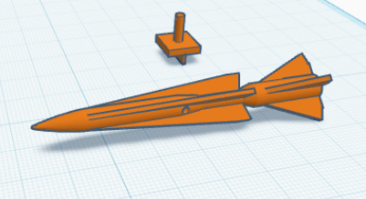 Top Race Trainer C285G missile