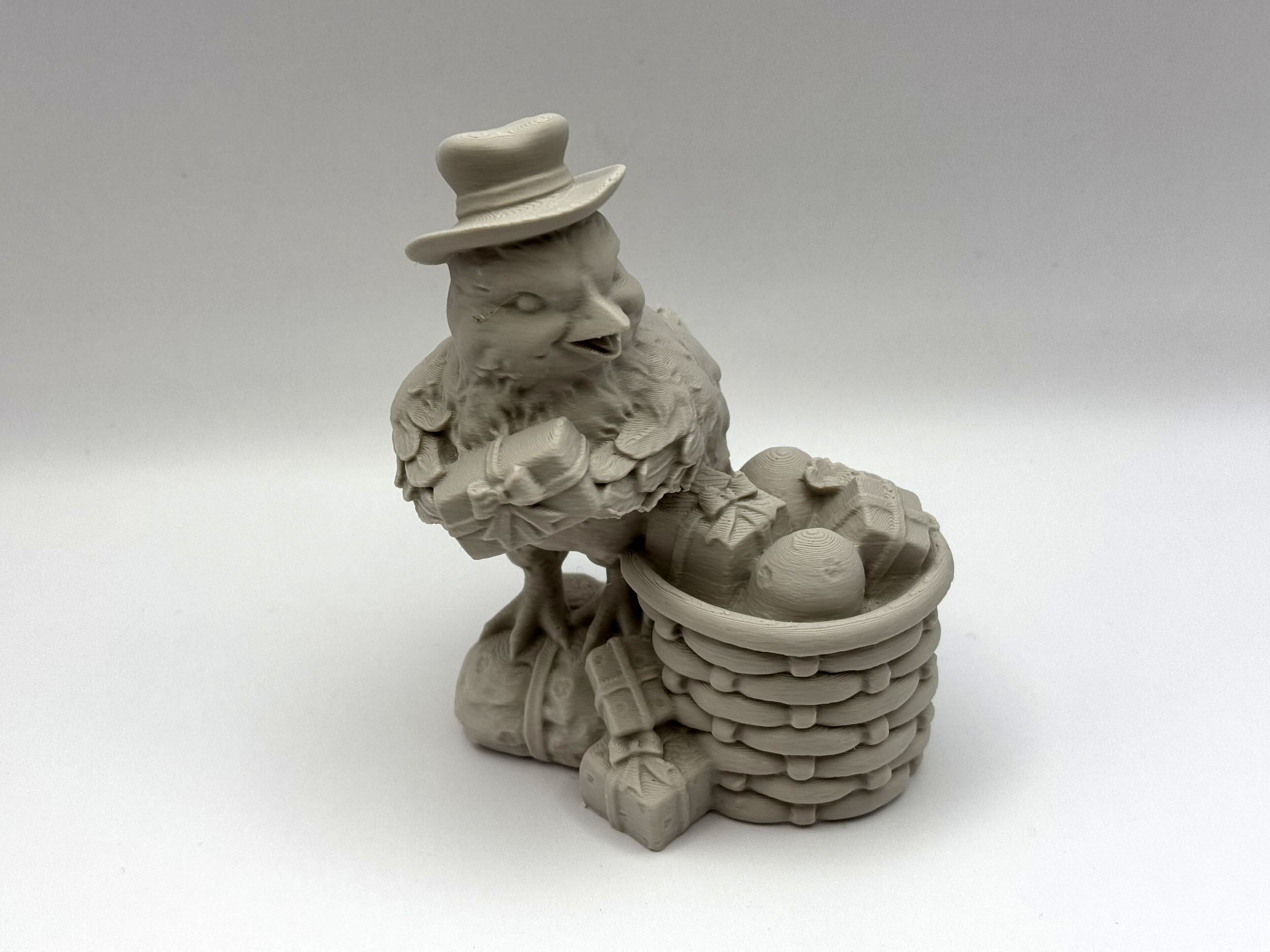 Easter Chicken with Gifts