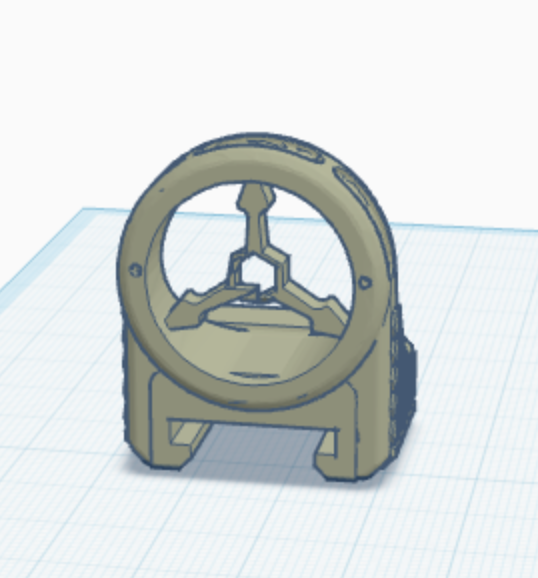 Absolute Solver N-Strike Nerf optic 3D model