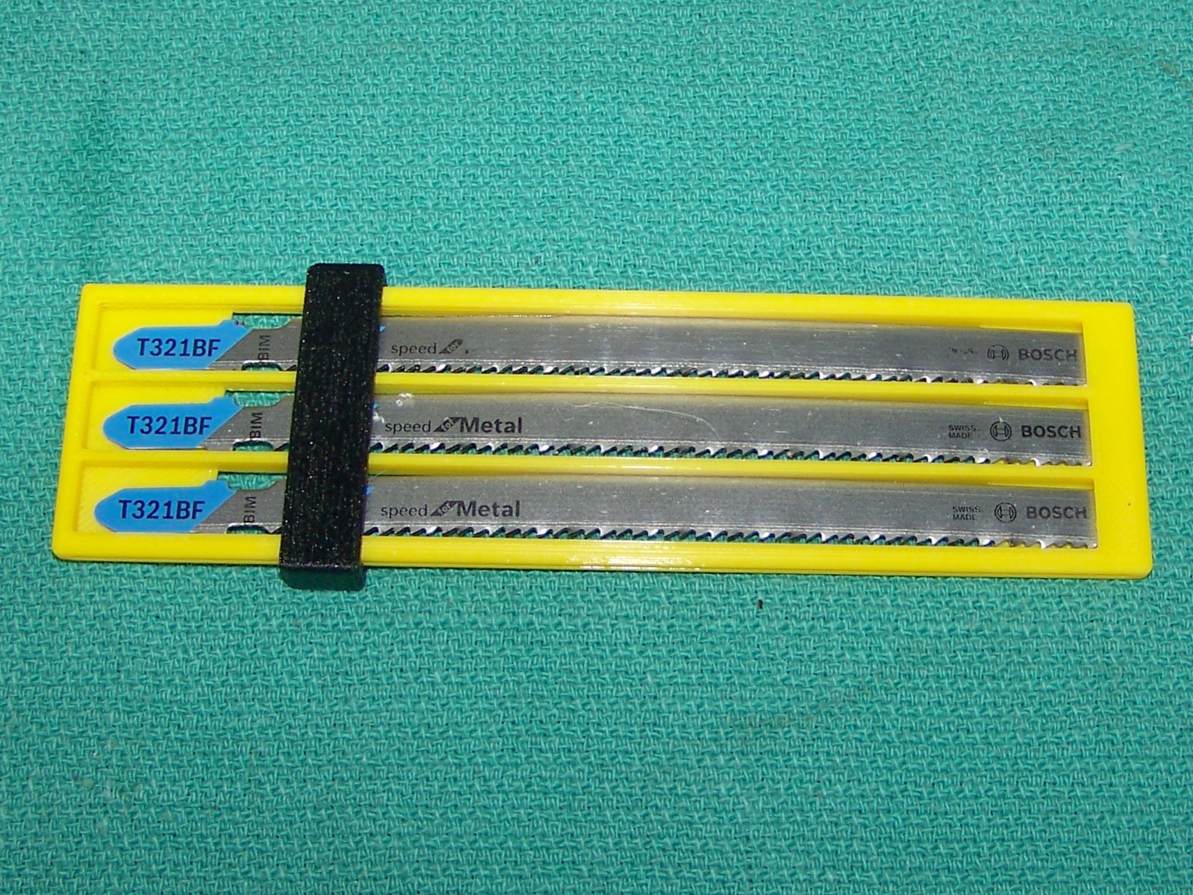 5-1/2" Bosch Jig Saw Blade Case. 132mm Long Blade