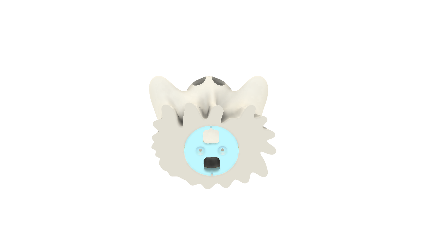 Modified Halloween Ghost with Bambu lamp 3D model thumbnail