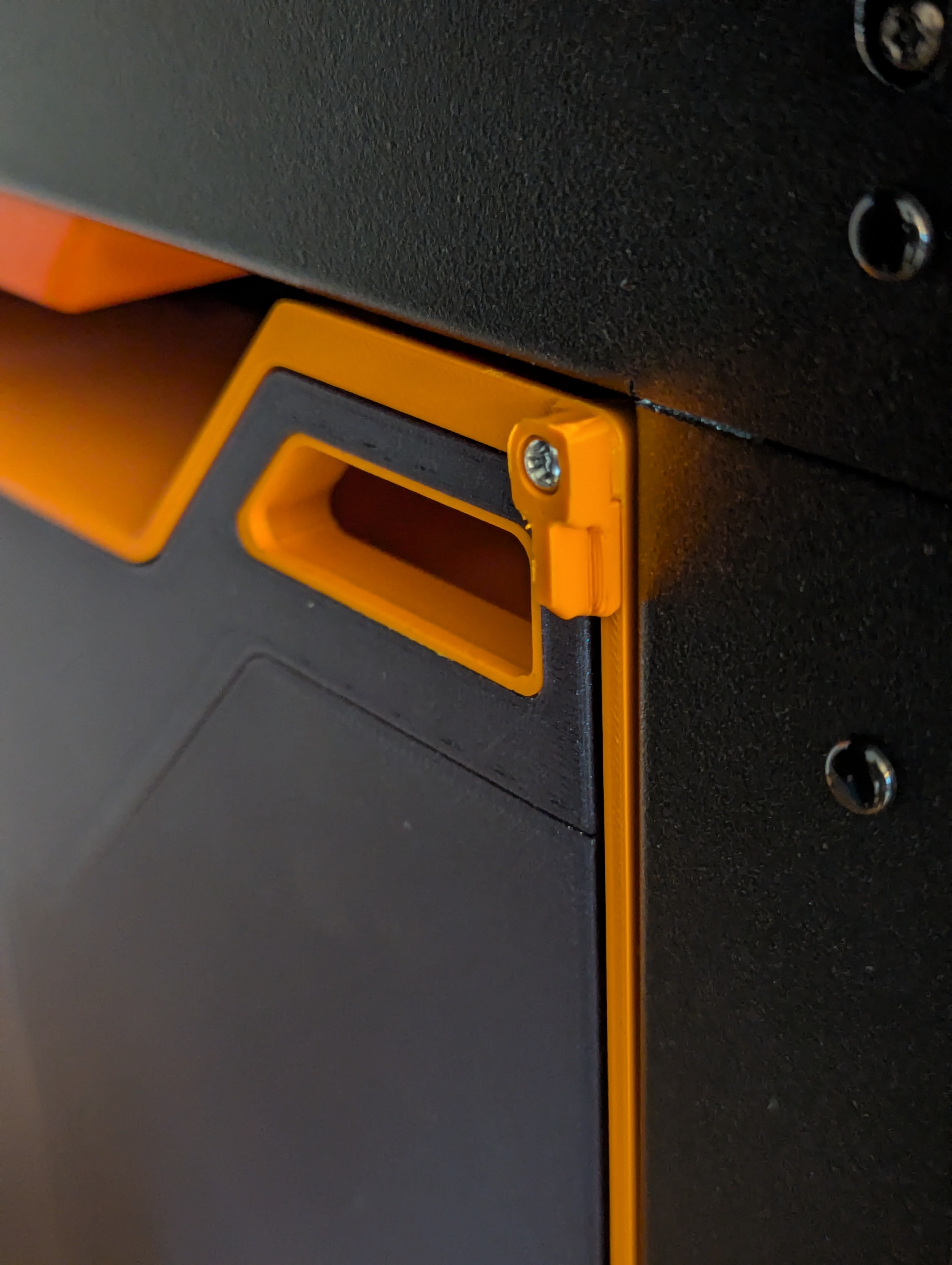 Small Mechanical Lock for "Prusa Core One Side Storage"