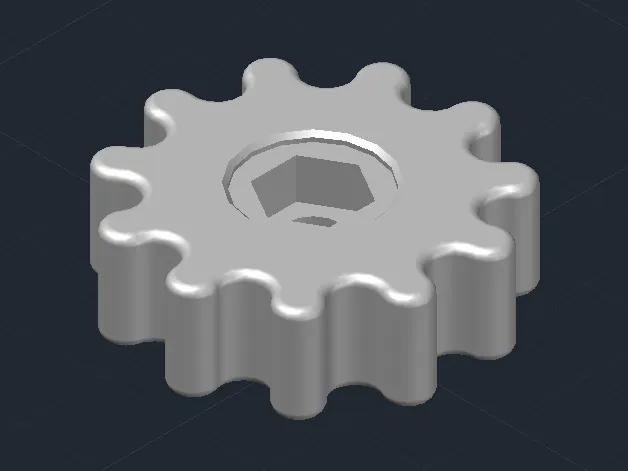 1/4" nut knob