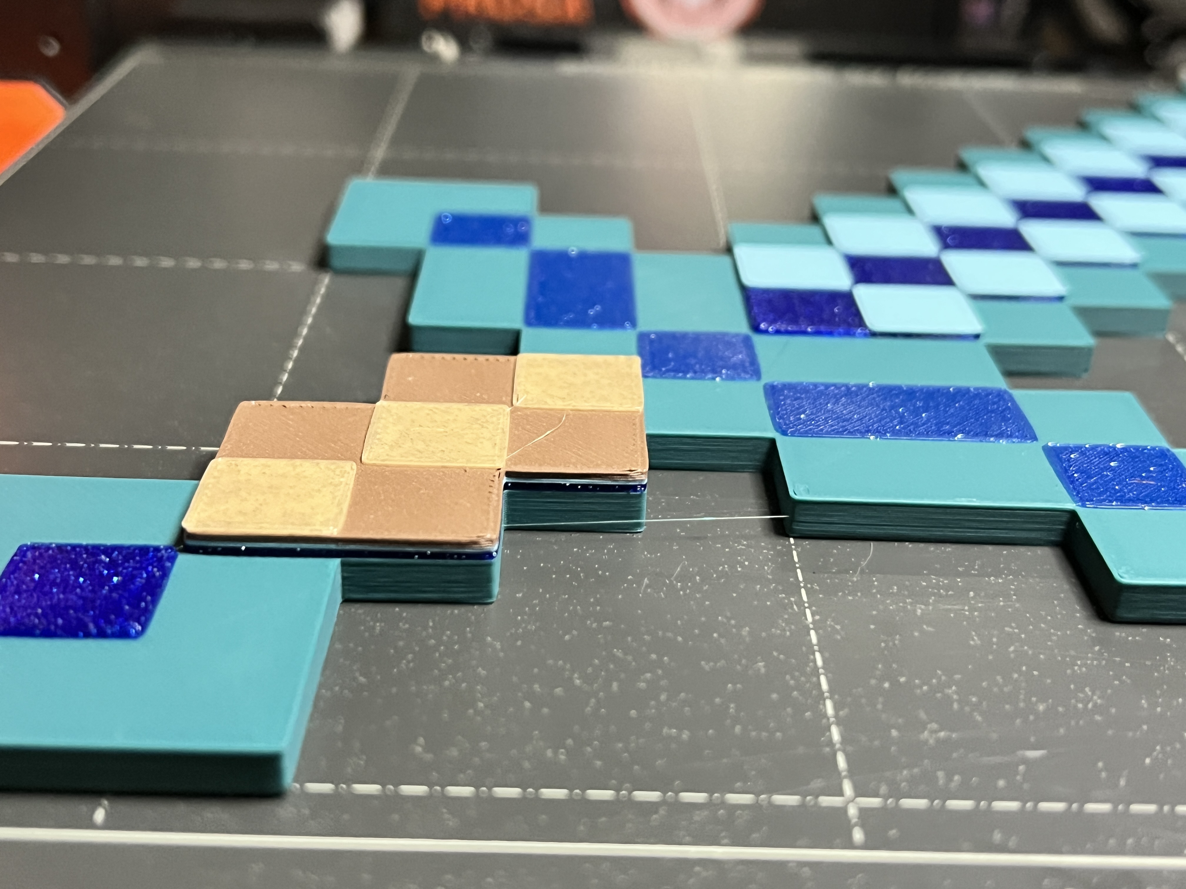 Miniatura 4 do modelo 3D Minecraft Diamond Sword