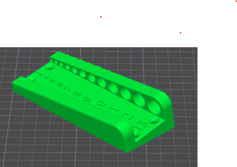 duvar tipi matkap ucu tutucu 3D model