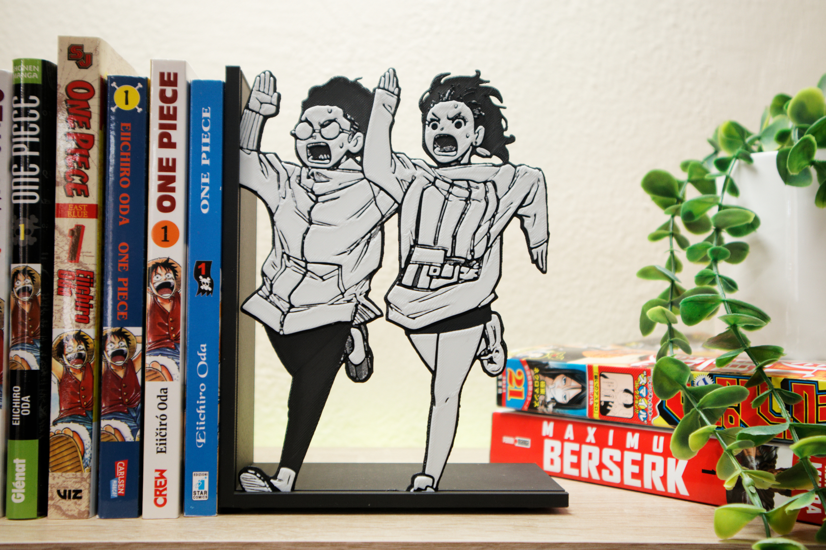 Bookend of Momo and Okarun running | DanDaDan Fan Art
