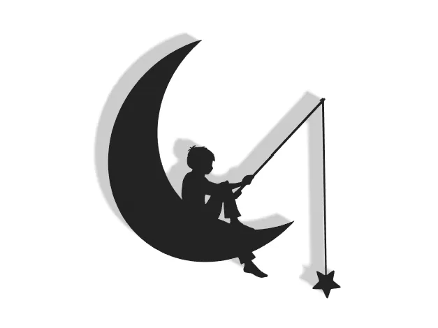 Moon Child DreamWorks Decor