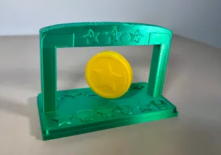 Super Mario Floating Star Coin