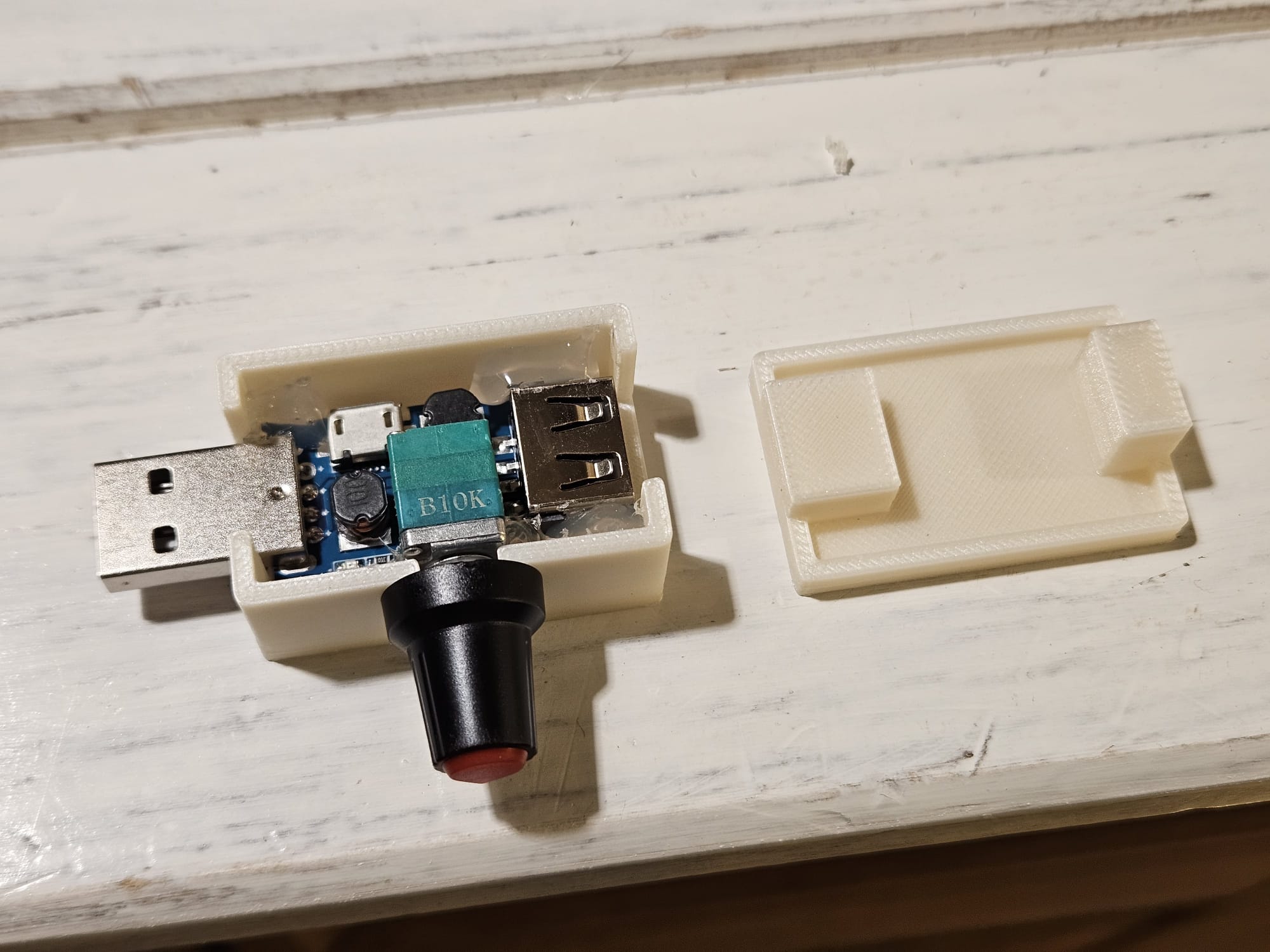 Miniatura 3 do modelo 3D USB LED dimmer box