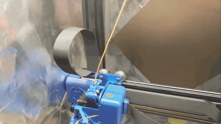 Miniatura 2 do modelo 3D Filament cleaner
