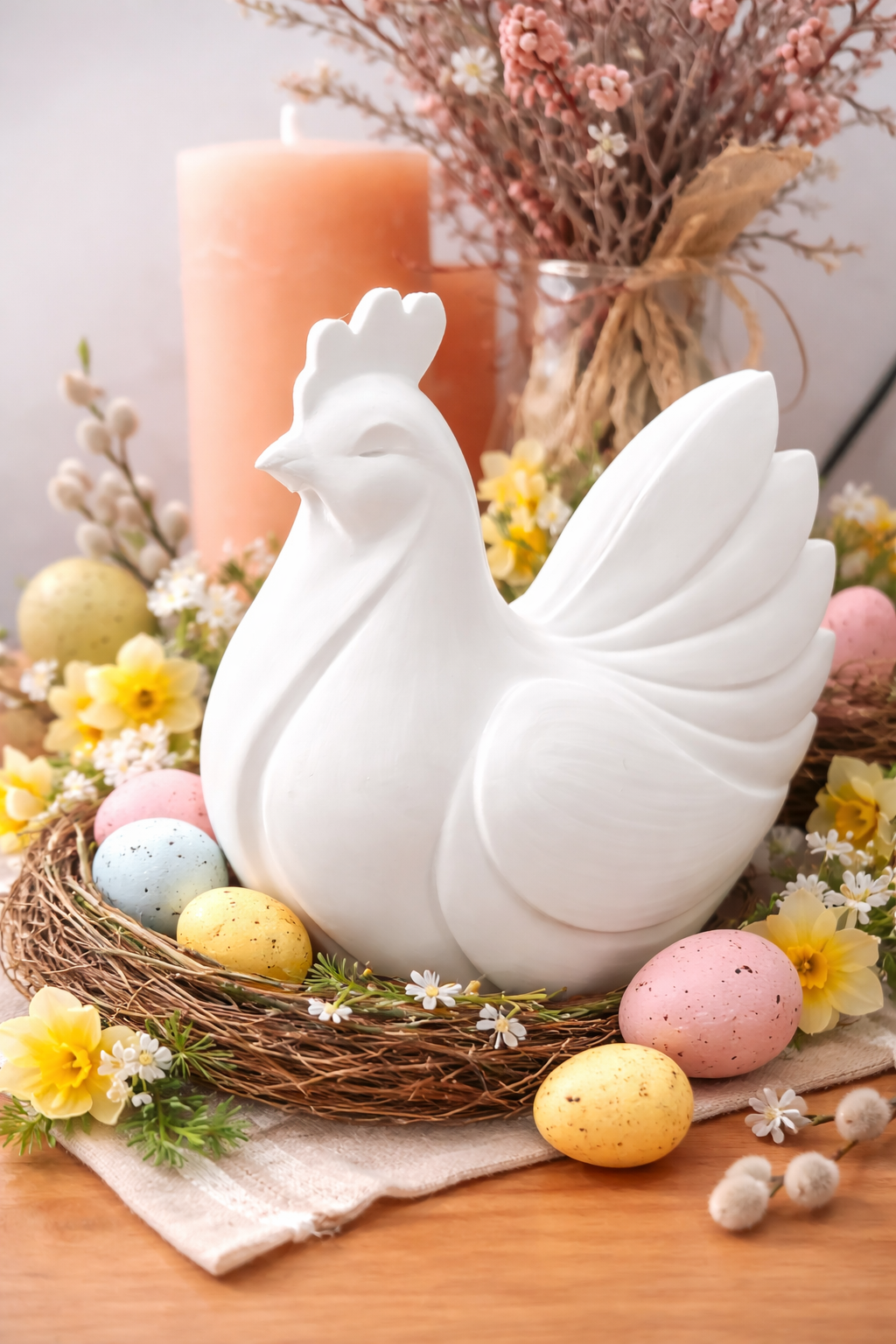 Stylish Easter Hen