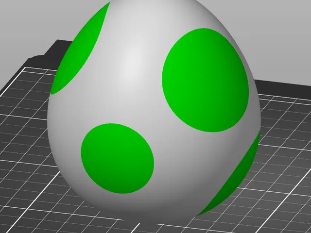 Yoshi Egg multicolor model