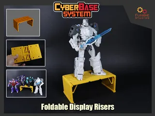 [CyberBase System] Foldable Display Risers