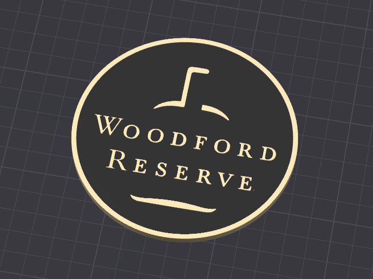 Woodford Reserve Coaster ~ 4"