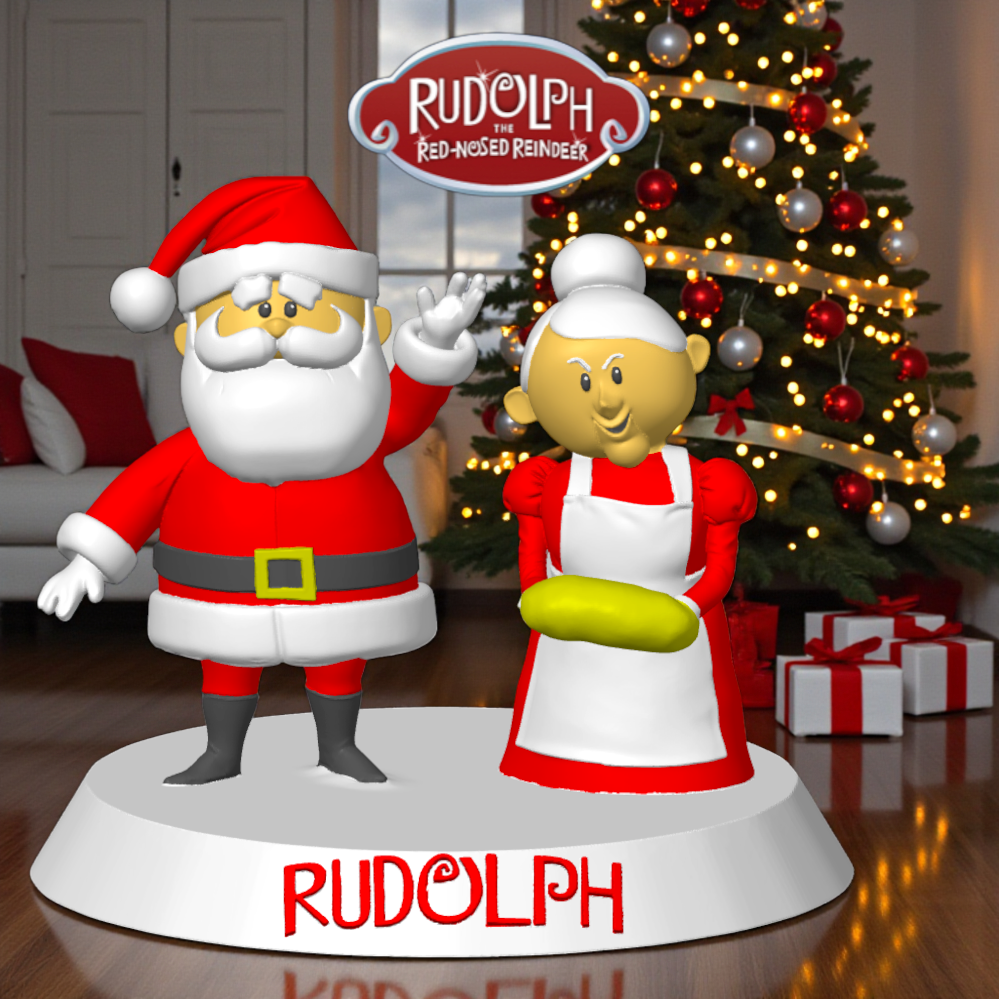 Santa and Mrs Claus | Rudolph the Red-Nosed Reindeer