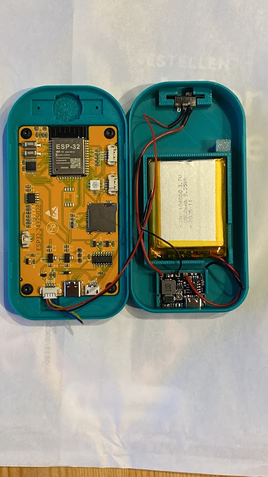 Remote control based on Cheap Yellow Display