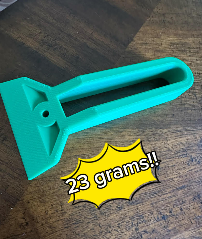 Miniatura 2 do modelo 3D print bed scraper