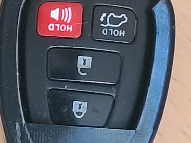 Toyota Key Fob Reinforcement (4 button 2015 era)