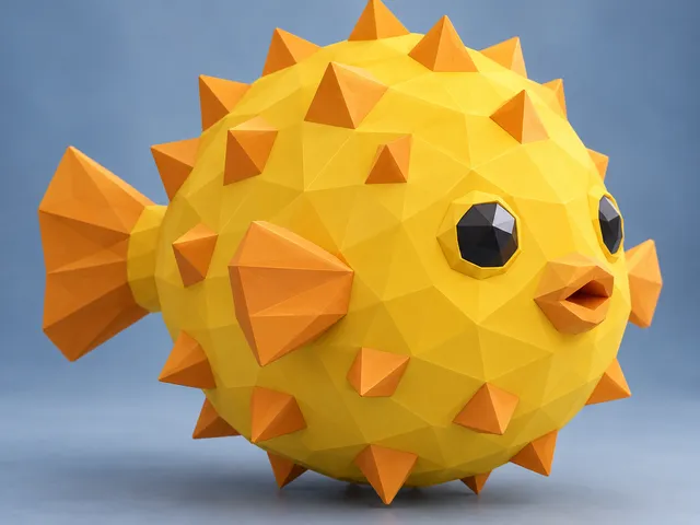 Low Poly Pufferfish