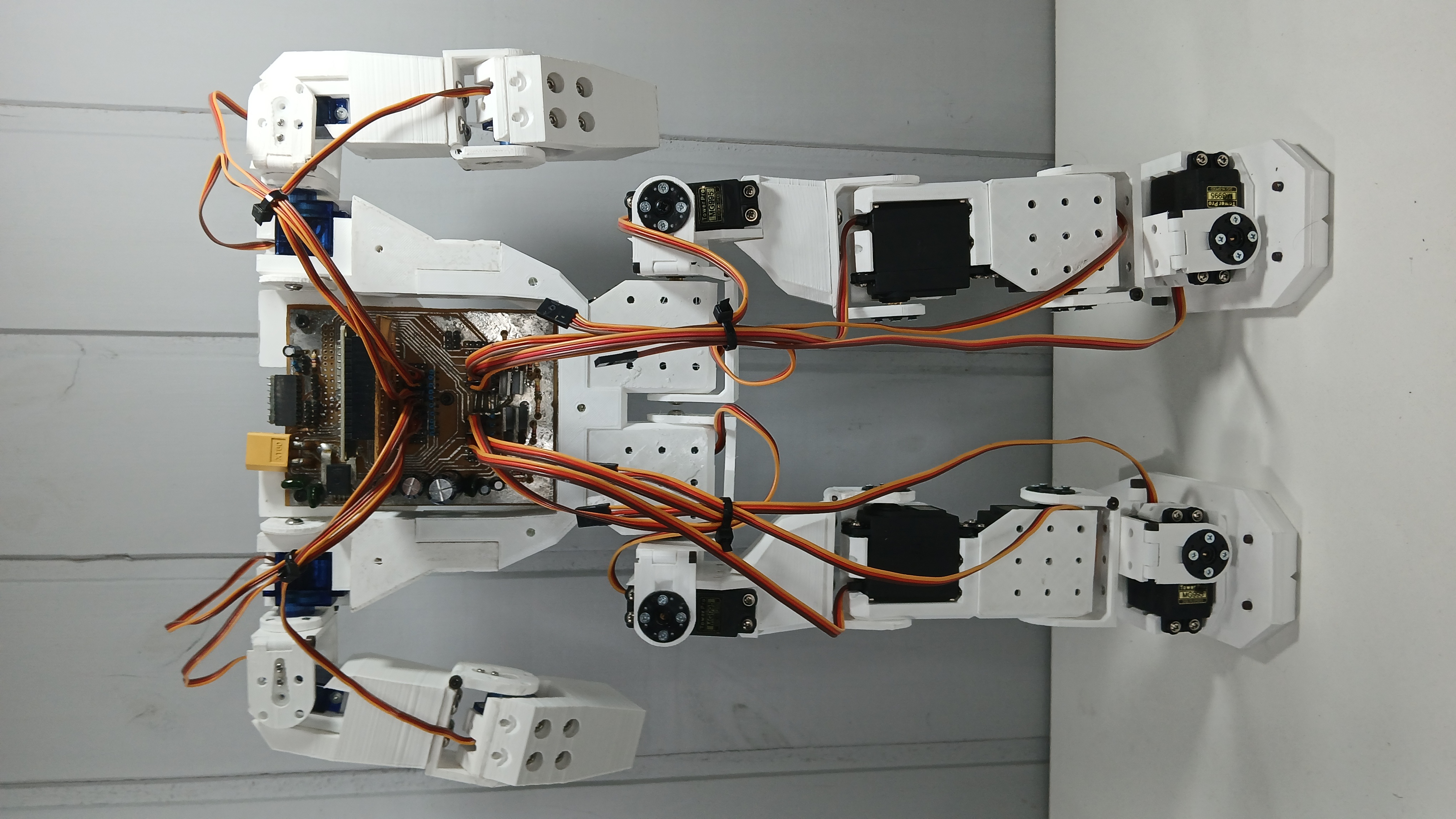 Miniatura 2 do modelo 3D Humanoid robot structure