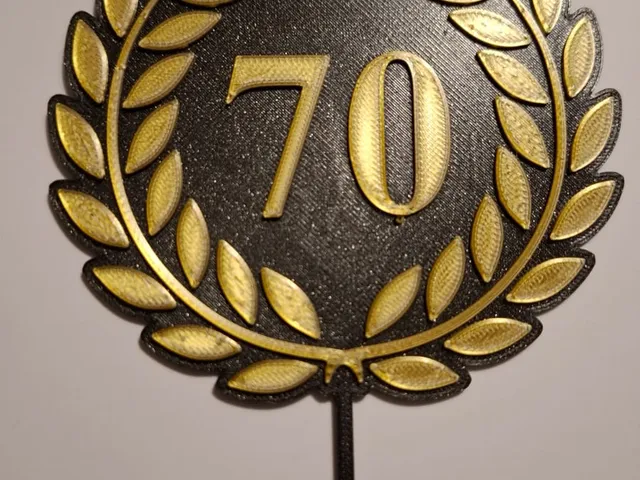 Number topper