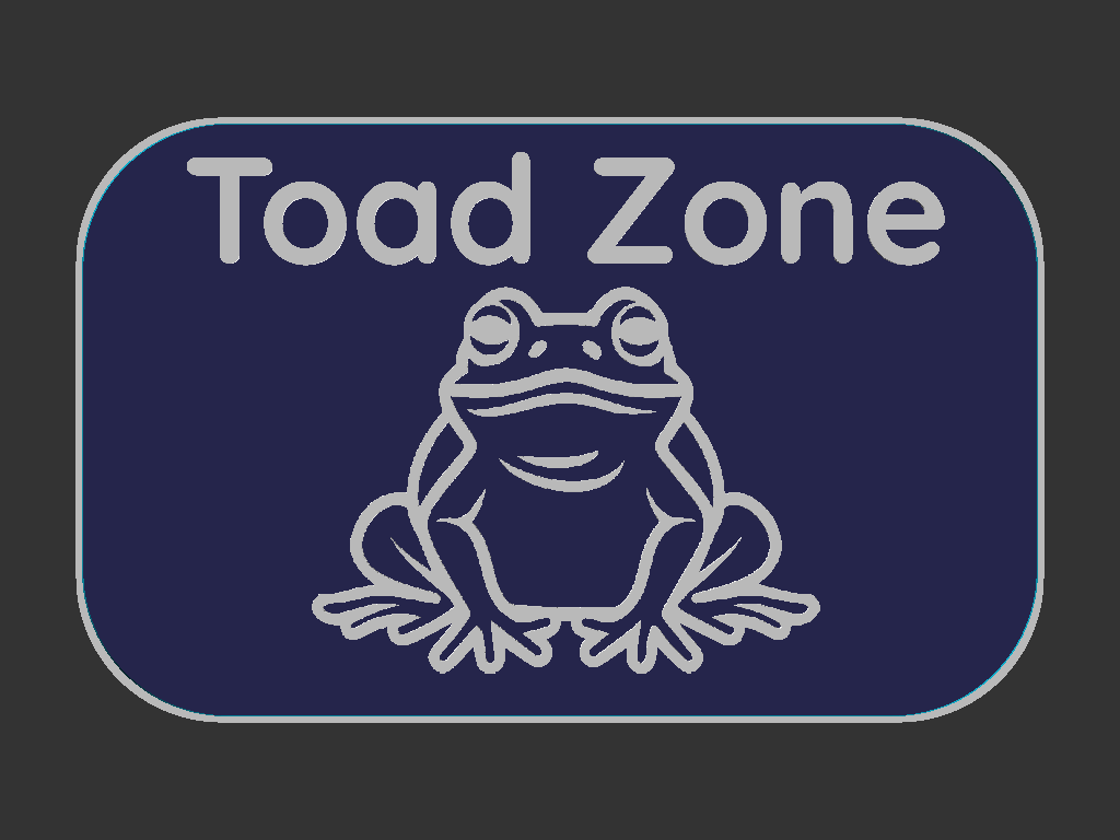 Toad Zone sign — thumbnail 3