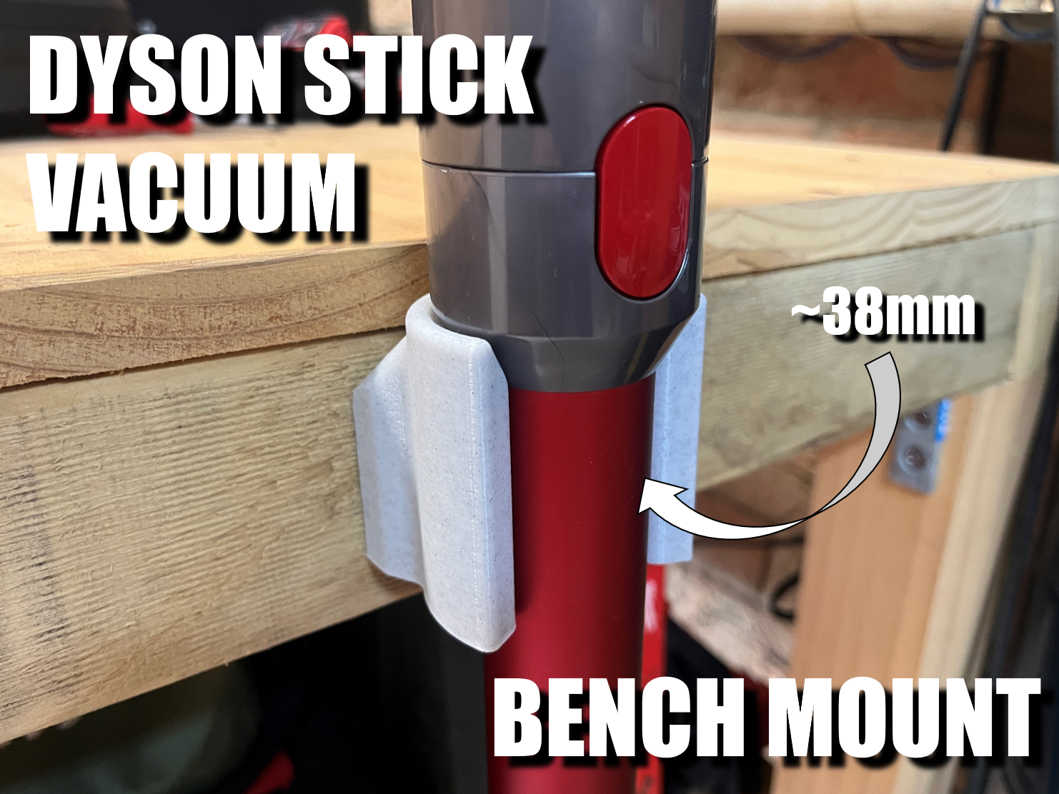 Dyson Stick-Vac Bench Mount