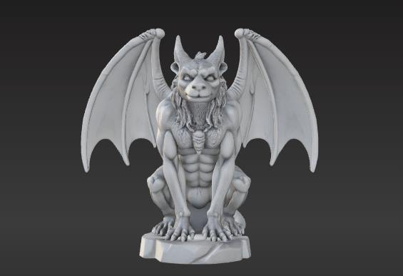 Stone Gargoyle Statue