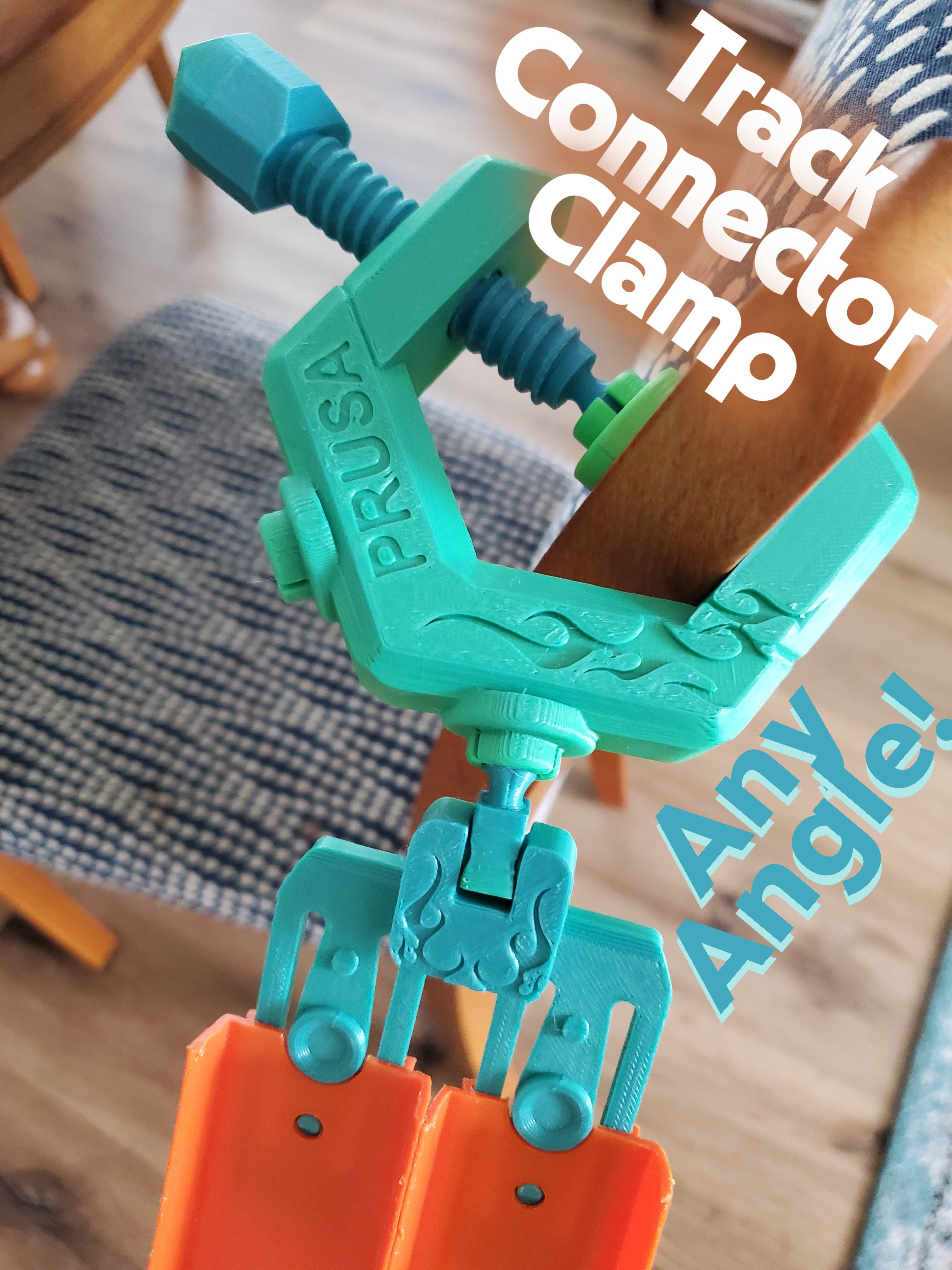 Hot Wheels Track Clamp ANY Angle!