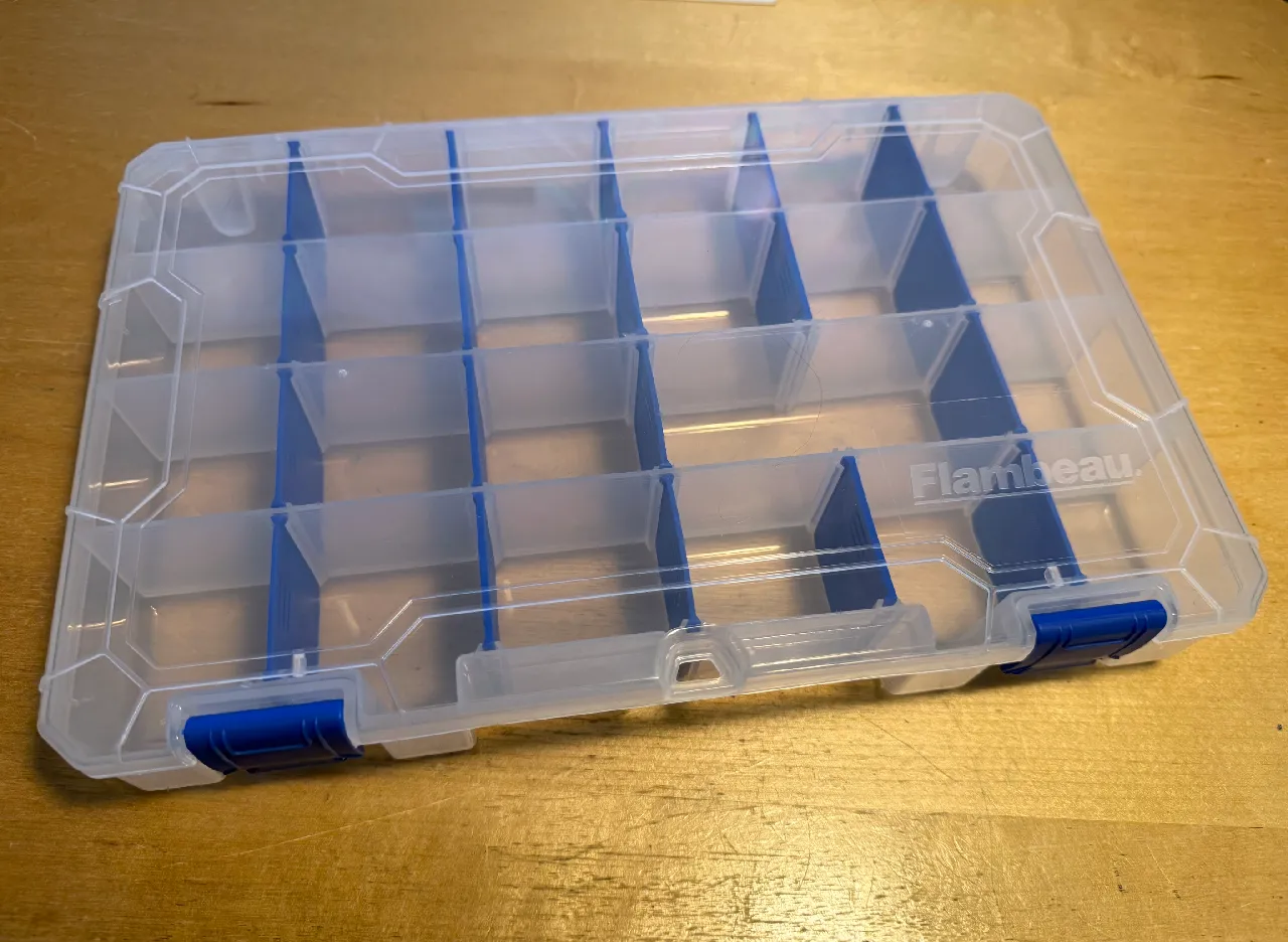 flambeau tuff tainer tackle box with zerust 4007 The Flambeau Tuff Tainer Utility Box features 4 permanent partitions with movable Zerust dividers to give you customizable storage for your gear plus proven built Flambeau 4007 Divider by SkyJetty