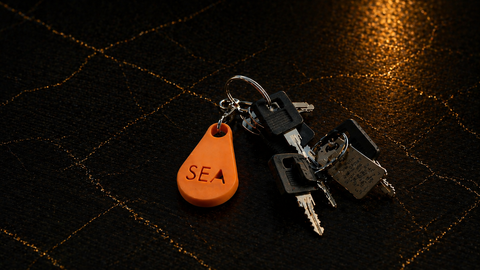 Minimalistyczny brelok do kluczy “SEA” |