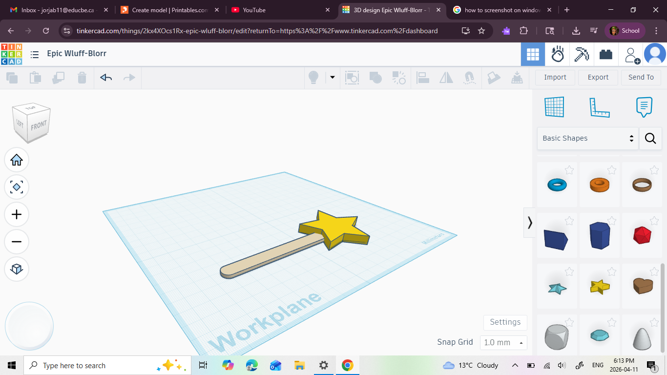 Simple wand :) 3D model