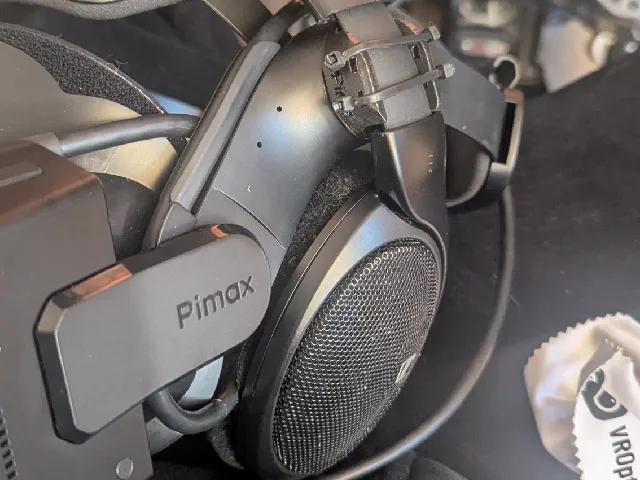 Pimax Crystal Super Earphone Lid and Headphone mod