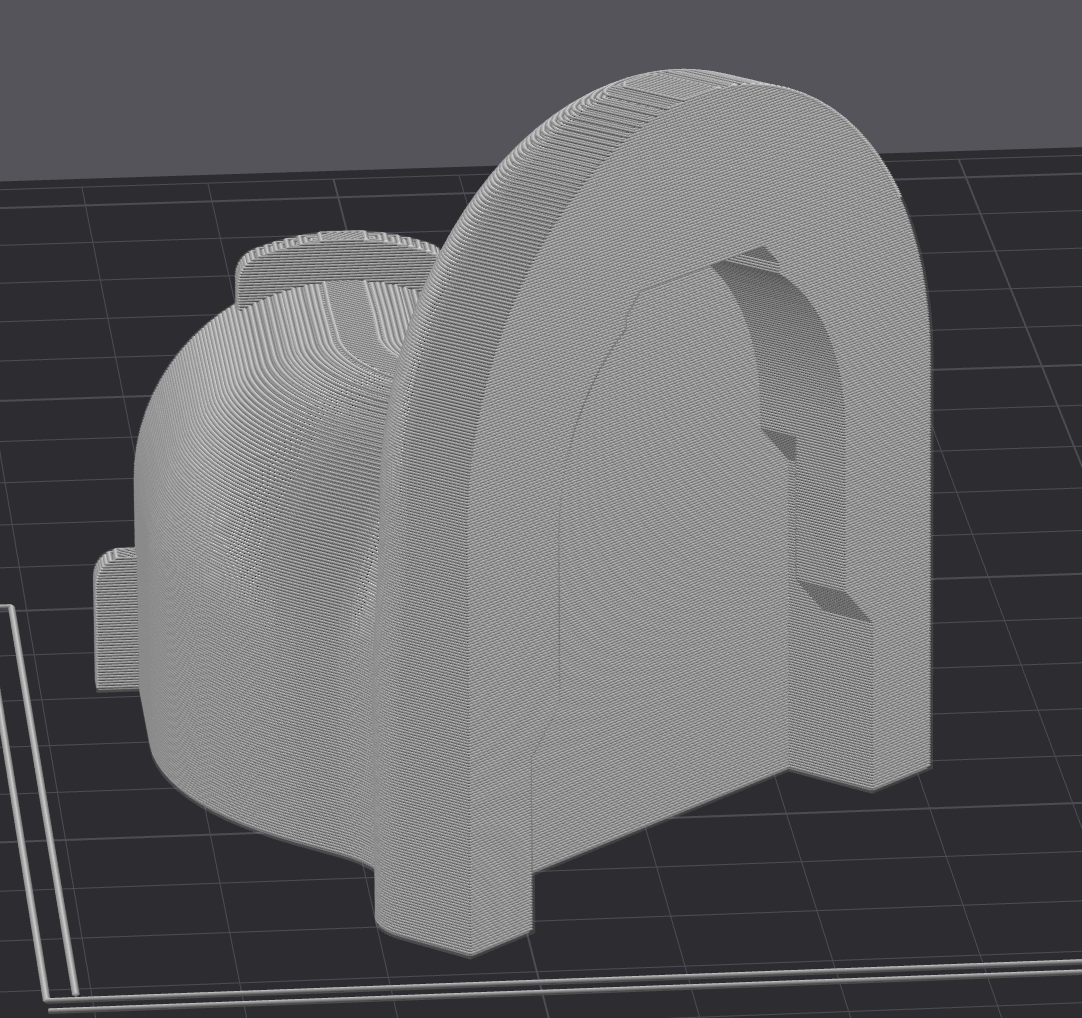 Qidi Plus 4 Angled Spool Holder Adapter for TPU Top Loading — miniatura 2