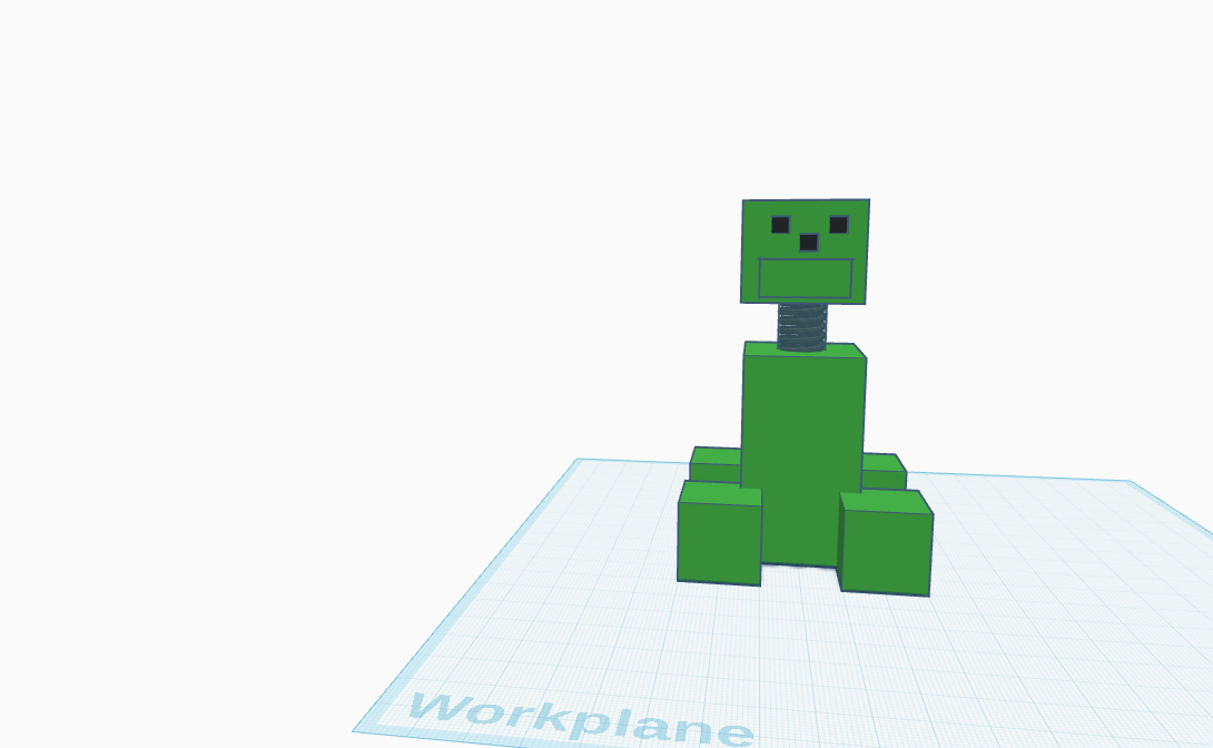Minecraft bobble head