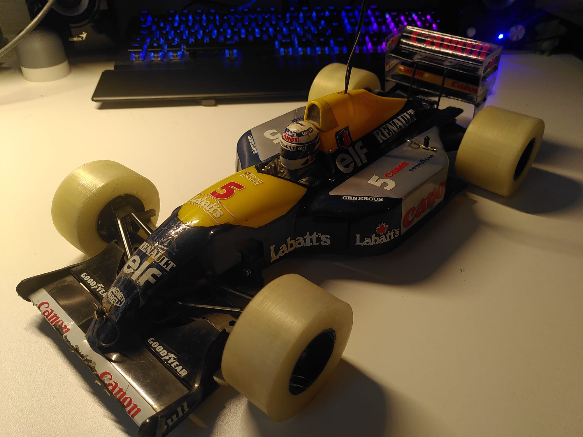 Tyres for Tamiya F102
