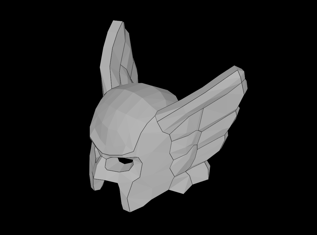 Lego Compatible (18936.dat) Minifig Headgear Helmet with Wings and Open Chin (Hawkman)