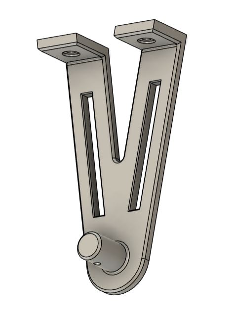 Kitchen towel rack