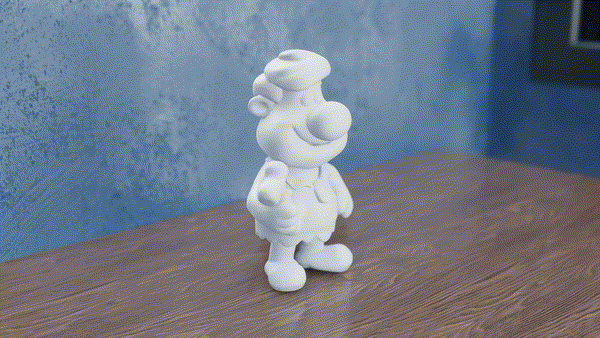 Plush Fred Flinstone — thumbnail 3