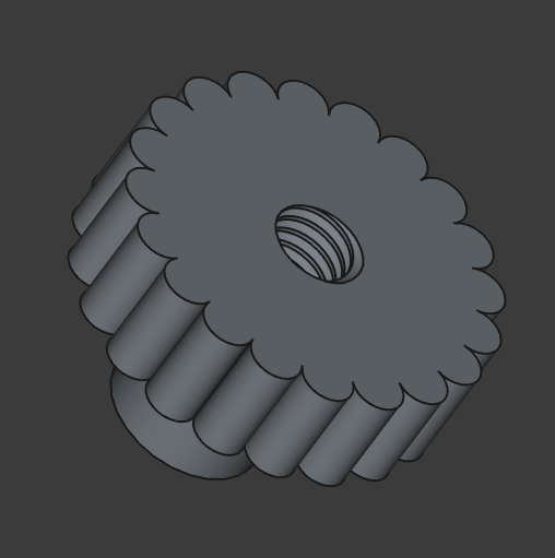 Olivetti Underwood 21 (Typewriter) Spool Nut