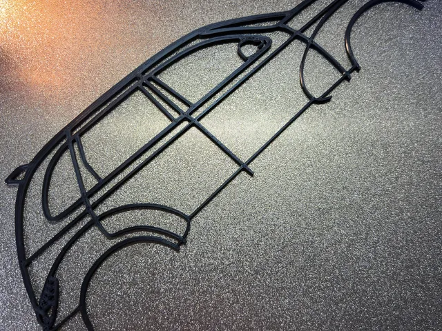 Chrysler PT Cruiser Silhouette Wall Art