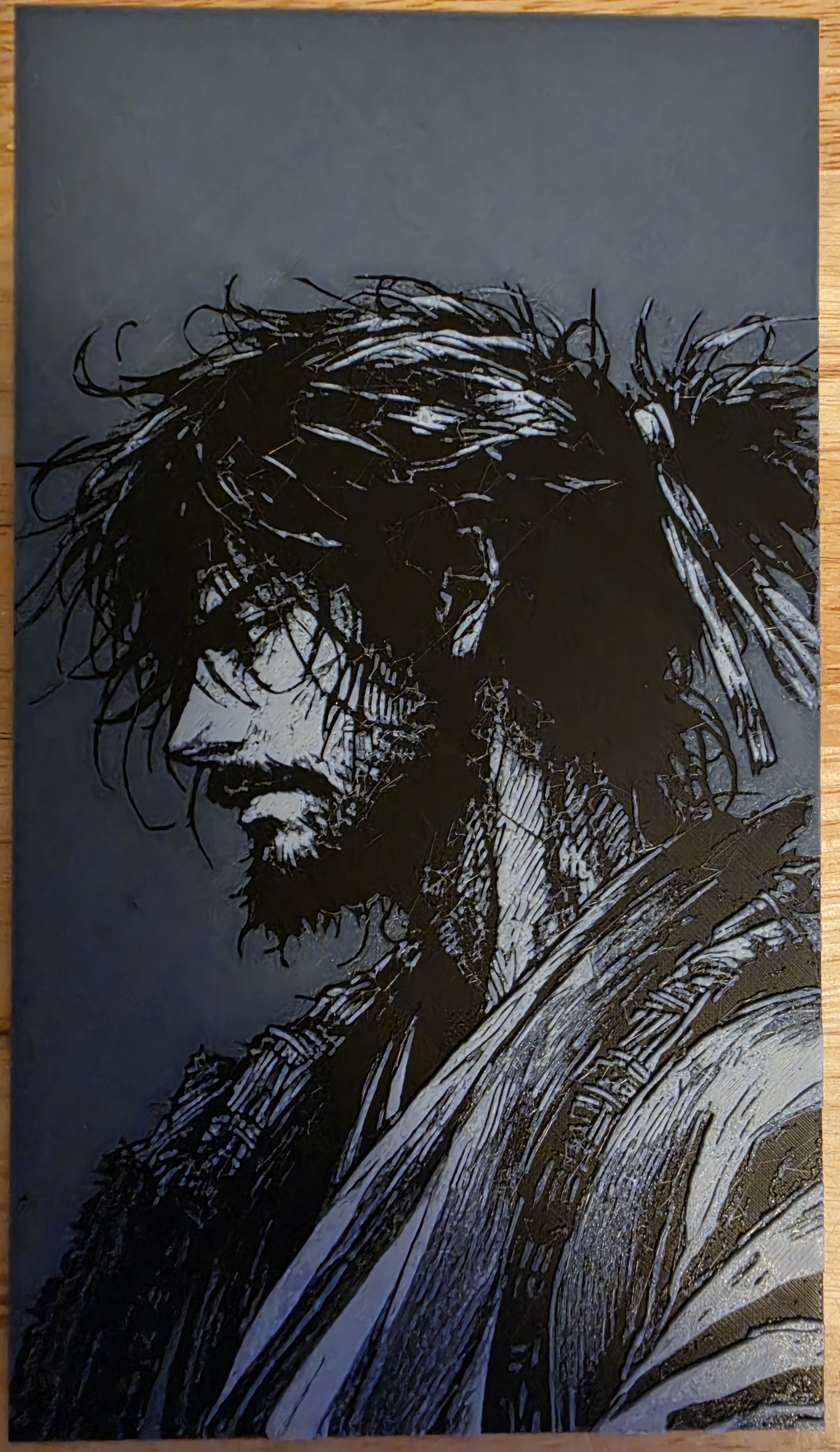 Miyamoto Musashi HueForge