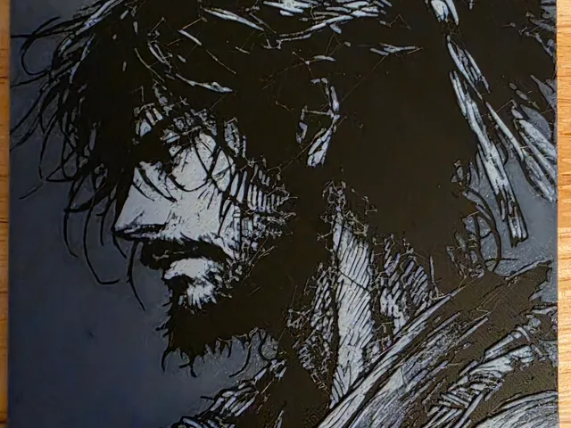Miyamoto Musashi HueForge