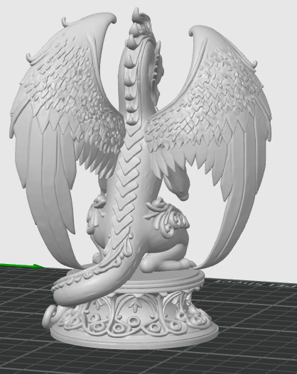 Praying Dragon Gargoyle — miniatura 7
