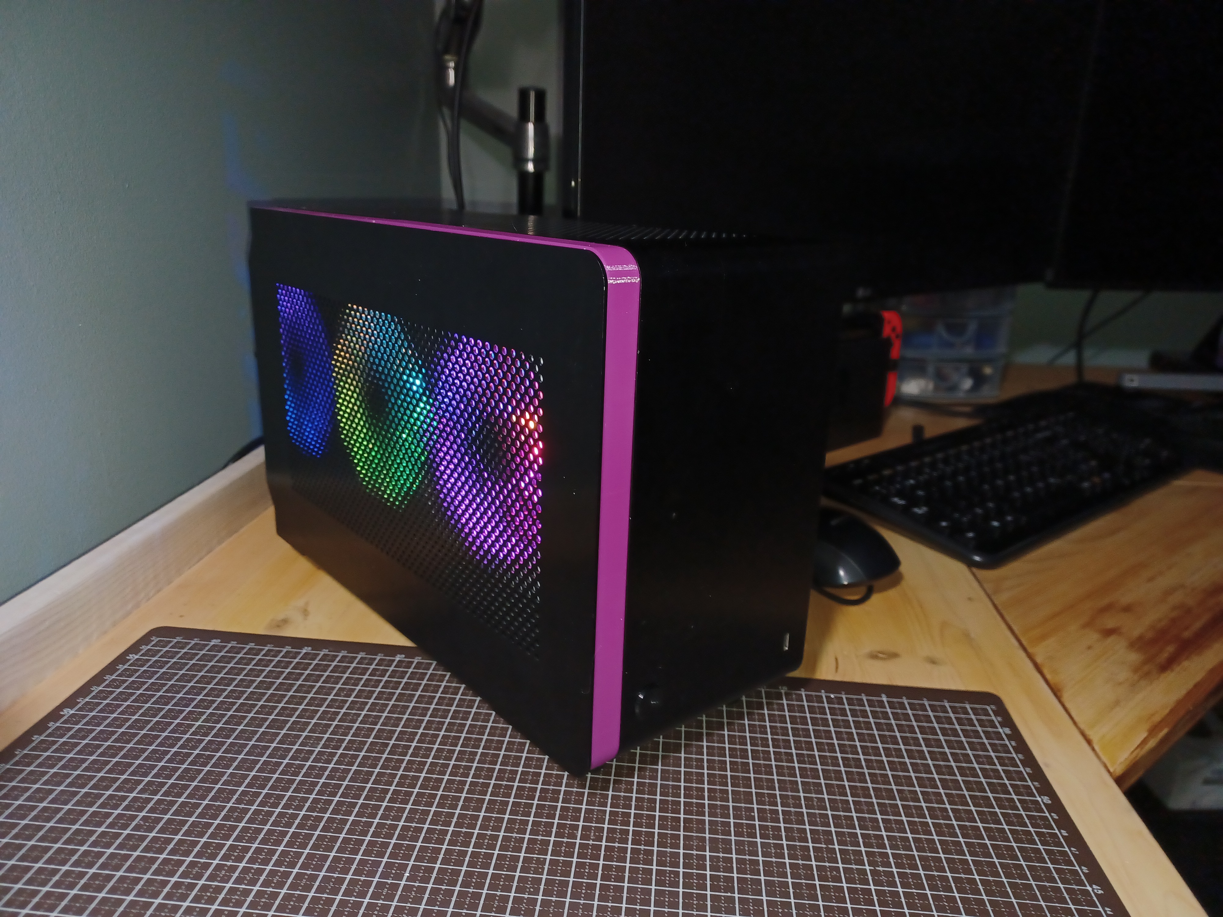 Dan A4 SFX (V4+) CPU & GPU Spacer (+14mm) for extra GPU clearance